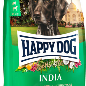 Сухой корм для собак Happy Dog Sensible India рис
