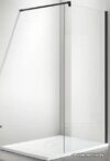 Душевая стенка Aquatek AQ WIW 12020BL 120x200 (черный/прозрачное стекло) цена