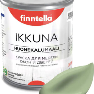 Краска Finntella Ikkuna Sypressi F-34-1-3-FL026 2.7 л (светло-зеленый) цена
