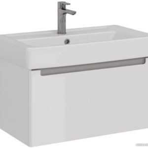 Lemark Тумба под умывальник Buno Mini 80 LM05BM80T (белый глянец) цена