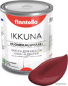 Краска Finntella Ikkuna Viininpu F-34-1-3-FL130 2.7 л (финский бордовый) цена