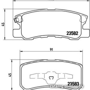 Brembo P54031 цена