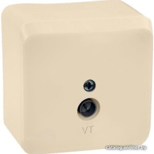 Розетка телевизионная Schneider Electric Этюд TVA-002K цена