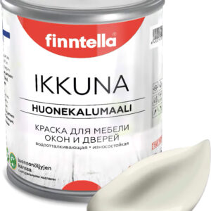 Краска Finntella Ikkuna Albiino F-34-1-3-FL123 2.7 л (бледно серо-желтый) цена