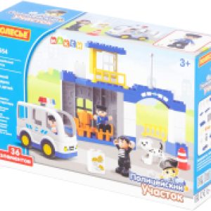 Конструктор Полицейский участок Макси / 77554 21век