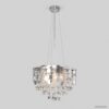 Подвесная люстра Евросвет 10114/6 (хром/прозрачный хрусталь) цена