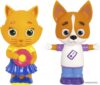 Набор игрушек для ванной Кошечки-Собачки Буся и Дэн 38459 цена