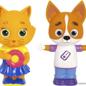 Набор игрушек для ванной Кошечки-Собачки Буся и Дэн 38459 цена