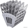 Лоток для бумаг BRAUBERG Basic 237020 (серый) цена