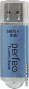 USB Flash Perfeo E01 8GB (синий) цена