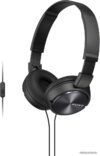 Наушники Sony MDR-ZX310AP (черный) цена