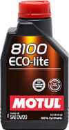 Моторное масло 8100 Eco-lite 0W20 / 108534 21век