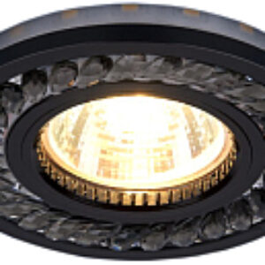 Точечный светильник 8355 MR16 GC/BK 21век