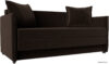 Диван Лига диванов Лига-011 117457 (микровельвет коричневый) цена