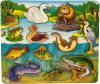 Развивающая игрушка Рамка-вкладыш. Кто живет в пруду? / 8465/52 21век
