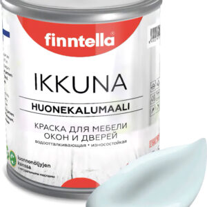 Краска Finntella Ikkuna Kylma F-34-1-3-FL007 2.7 л (холодный голубой) цена