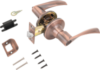 Ручка дверная 8901 BK AC 21век