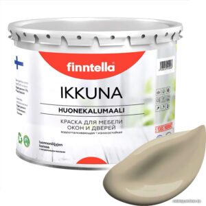 Краска Finntella Ikkuna Vuori F-34-1-3-FL088 2.7 л (бежевый хаки) цена