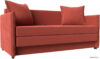 Диван Лига диванов Лига-011 117456 (микровельвет коралловый) цена
