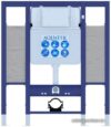 Инсталляция для унитаза Aquatek INS-0000015 цена