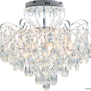 Подвесная люстра Escada Waltz 1121/7PL E27*60W White/Silver цена