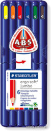 Набор цветных карандашей Staedtler Ergosoft Jumbo 158-SB6 цена