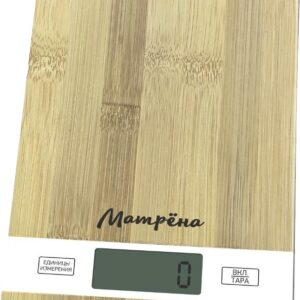 Кухонные весы Матрена MA-039 (бамбук) цена