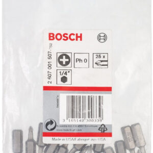 Набор бит Bosch 2607001507 25 предметов цена