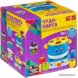 Сортер Bondibon Baby You Чудо-плита 3 в 1 ВВ4120 цена
