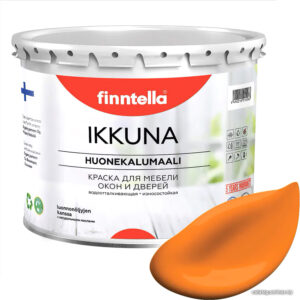 Краска Finntella Ikkuna Sahrami F-34-1-3-FL128 2.7 л (шафрановый) цена