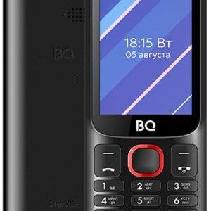 Кнопочный телефон BQ-Mobile BQ-2820 Step XL+ (черный/красный) цена