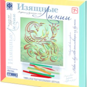 Набор для творчества Картина из бумажных лент Жар-птица / 967102 21век
