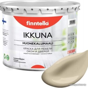 Краска Finntella Ikkuna Kevyt Savi F-34-1-3-FL099 2.7 л (бежевый) цена