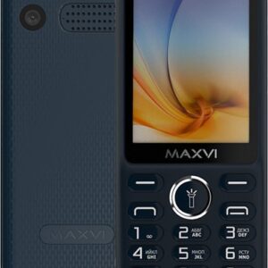 Кнопочный телефон Maxvi K15n (синий) цена