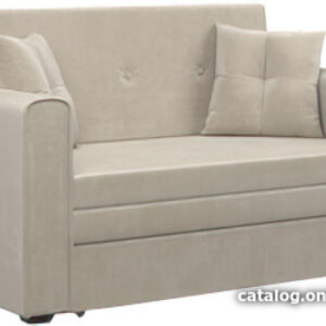 Диван Мебель-АРС Санта (бархат бежевый Star Velvet 6 Light Beige) цена
