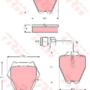 TRW GDB1371 цена