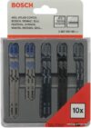Набор пильных полотен Bosch 2607010148 (10 предметов) цена