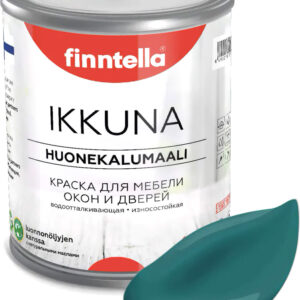 Краска Finntella Ikkuna Malakiitti F-34-1-3-FL035 2.7 л (темно-бирюзовый) цена