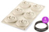 Мини-формочка Silikomart Mini Tarte Twist 25.273.13.0065 цена
