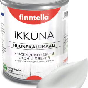Краска Finntella Ikkuna Delfiini F-34-1-3-FL049 2.7 л (светло-серый) цена