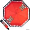 Складной зонт Moschino 8046-OCA Puzzle Bear Red цена