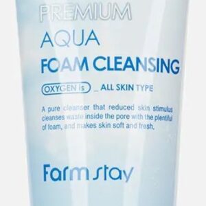 FarmStay Пенка для умывания O2 Premium Aqua Foam Cleansing (100 мл) цена