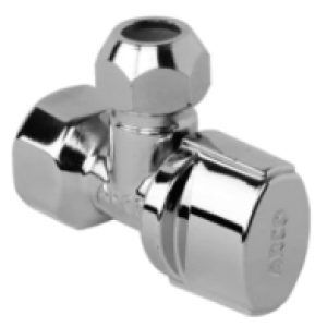 Вентильный кран Short A-80 1/2x3/8x10 NV716 21век