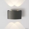Фасадный светильник Elektrostandard 1555 Techno LED Twinky Double (серый) цена