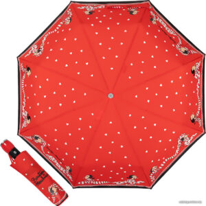 Складной зонт Moschino 7961-OCC Olivia Scarves Red цена