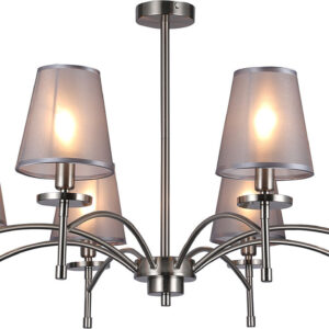 Подвесная люстра Escada Faith 694/8PL E14*40W Nickel цена