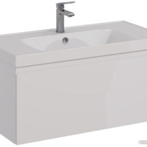 Lemark Тумба под умывальник Veon Mini 90 LM02VM90T (белый глянец) цена