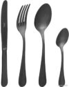 Набор столовых приборов Dalper Frica Black 638-203 (24пр) цена