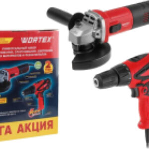 Угловая шлифовальная машина AG 1209-3 + дрель-шуруповерт DR 1023 D / 1329385 21век