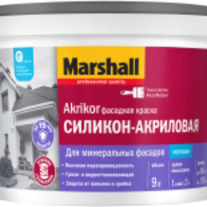 Краска Akrikor Фасадная силикон-акриловая BW 21век